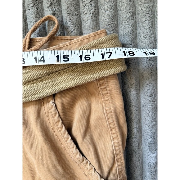 Jordan Craig Utility Cargos Mens 34x32 Khaki Tan Cotton Cargo Pants with Belt - Picture 5 of 7